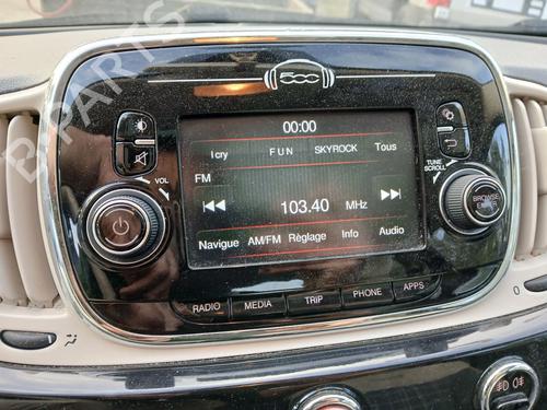 Used Radio FIAT 500 (312_) 1.2 (312AXA1A) (69 hp) 31192070
