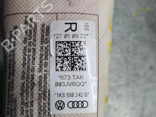 Right seat airbag VW PASSAT CC B6 (357) 2.0 TDI | BP27841051C14
