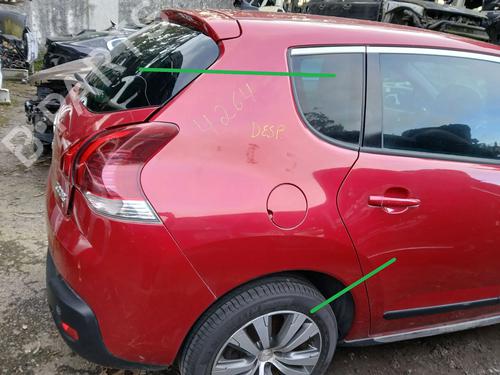 Used Right rear fenders PEUGEOT 3008 I MPV (0U_) 1.6 BlueHDi 120 (120 hp) 31296922