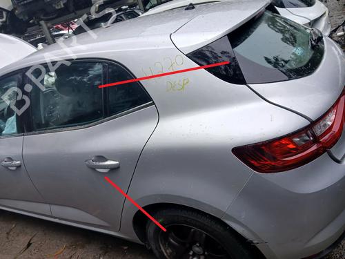 Bagskærm venstre RENAULT MEGANE IV Hatchback (B9A/M/N_) 1.5 dCi 110 (B9A3) (110 hp) 31334868