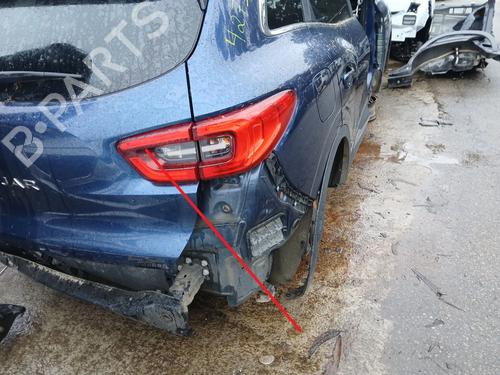 Parafango posteriore destro RENAULT KADJAR (HA_, HL_) 1.2 TCe 130 (HLMR) (130 hp) 31345388