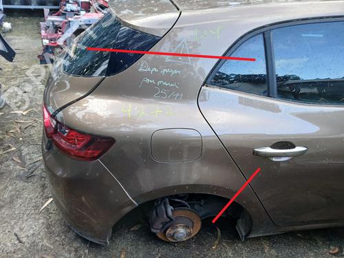 Aleta trasera derecha RENAULT MEGANE IV Hatchback (B9A/M/N_) 1.6 dCi 130 (B9A4) (130 hp) 31355176