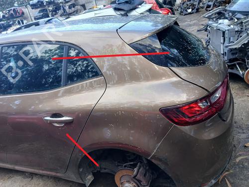 Used Left rear fenders RENAULT MEGANE IV Hatchback (B9A/M/N_) 1.6 dCi 130 (B9A4) (130 hp) 31355177