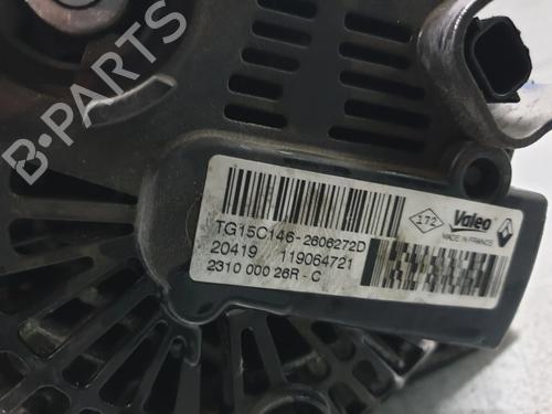 Generator RENAULT KANGOO Express (FW0/1_) 1.5 dCi 110 (FW06, FW12) | BP31597255M7 