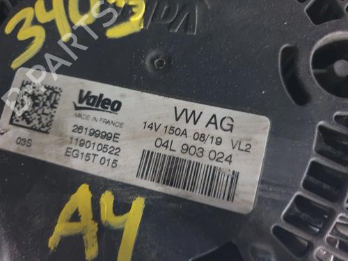 Alternator AUDI A4 B9 (8W2, 8WC) 2.0 TDI | BP31597258M7 