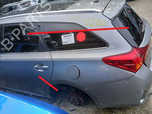 Bagskærm venstre TOYOTA AURIS Estate (_E18_) 1.8 Hybrid (ZWE186_, ZWE186R, ZWE186H) (136 hp) 31621364