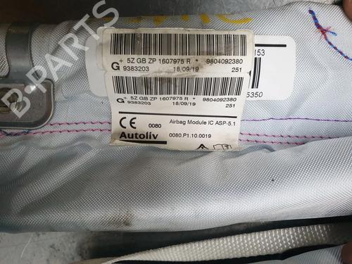 Left curtain airbag RENAULT CAPTUR I (J5_, H5_) 1.2 TCe 120 | BP31642904C11 