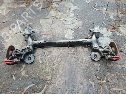Used Rear axle Rear axle PEUGEOT 2008 I (CU_) 1.2 VTi (82 hp) 21556334 21556334