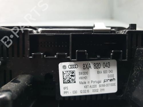 Climate control AUDI A1 (8X1, 8XK) 1.4 TDI | BP30296355I5