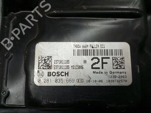 Engine control unit (ECU) DACIA DUSTER (HM_) 1.5 dCi 115 (HMAD) | BP31760242M57