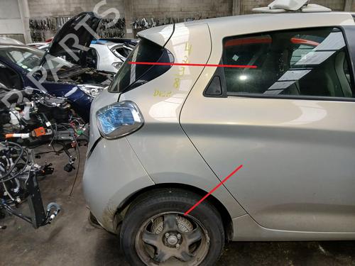 Guarda-lamas trás direito RENAULT ZOE (BFM_) ZOE (92 hp) 31760266