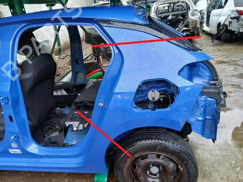 Used Left rear fenders OPEL CORSA F (P2JO) 1.5 (68) (102 hp) 31873602