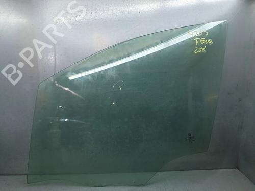 Used Front left door window PEUGEOT 208 I (CA_, CC_) 1.6 BlueHDi 100 (100 hp) 31905738