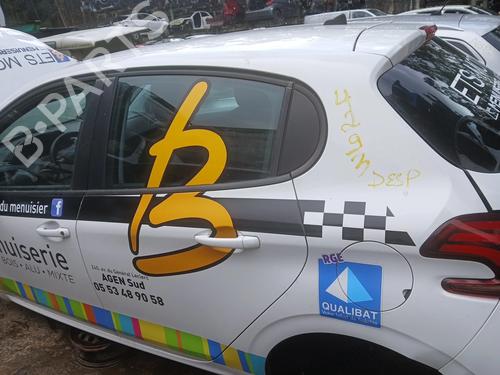 Used Left rear door PEUGEOT 208 I (CA_, CC_) 1.6 HDi / BlueHDi 75 (75 hp) 31923610