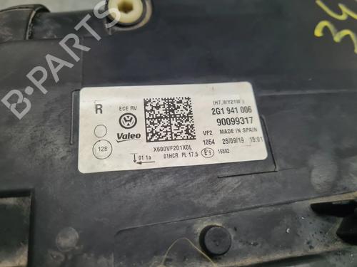 Right headlight VW POLO VI (AW1, BZ1, AE1) 1.6 TDI | BP25296807C29 