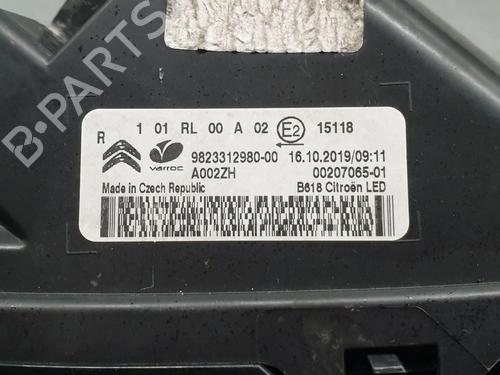 Right daytime light CITROËN C3 III (SX) 1.5 BlueHDi 100 (SXYHYP, SXYHTU) | BP31950309C103