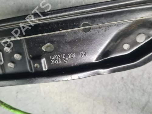 Rear right window mechanism JAGUAR F-PACE (X761) 2.0 TD4 AWD | BP25986182C25