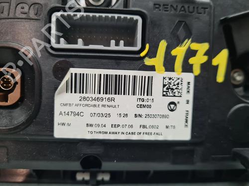 Radio RENAULT CLIO V (B7_) 1.5 Blue dCi 100 (B7AD) | BP31956553E6 