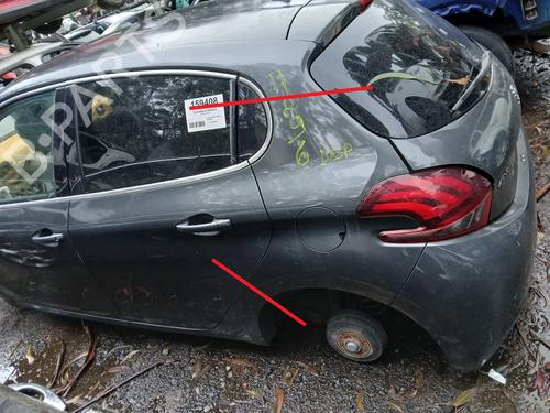Bagskærm venstre PEUGEOT 208 I (CA_, CC_) 1.2 PureTech 82 (82 hp) 31956517