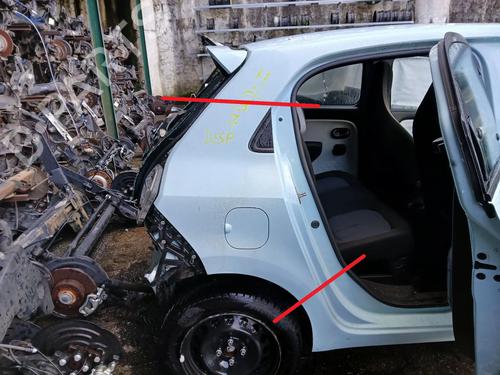 Sidevegg høyre RENAULT TWINGO III (BCM_, BCA_) 1.0 SCe 75 (73 hp) 32009429