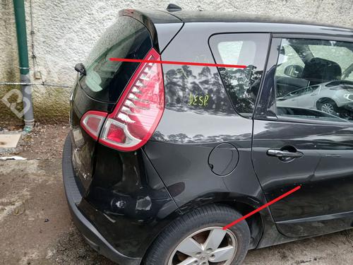 Sidevegg høyre RENAULT SCÉNIC III (JZ0/1_) 1.5 dCi (106 hp) 32085132