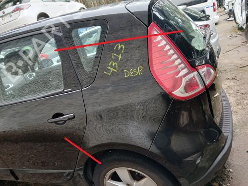 Bagskærm venstre RENAULT SCÉNIC III (JZ0/1_) 1.5 dCi (106 hp) 32085133