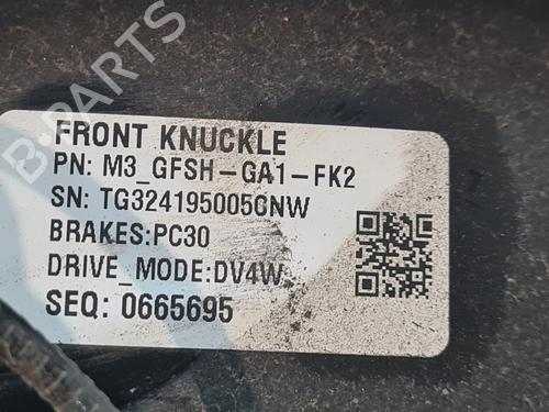 Right front steering knuckle TESLA MODEL 3 (5YJ3) EV AWD | BP32120304M26 