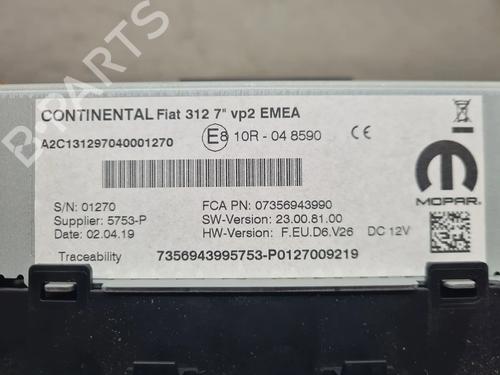 Radio FIAT 500 (312_) 1.2 (312AXA1A) | BP32194110E6 - Image 7