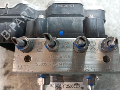 ABS pump RENAULT CLIO V (B7_) 1.5 Blue dCi 100 (B7AD) | BP29205754M43 