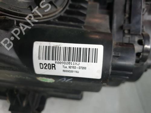 Right headlight HYUNDAI TUCSON (TL, TLE) 1.7 CRDi | BP32302027C29