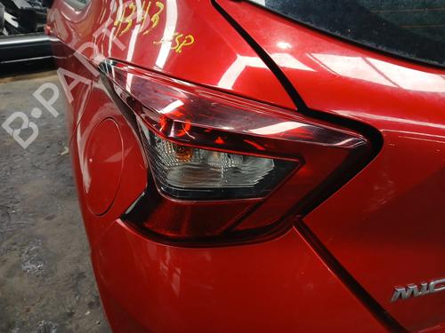 Used Left taillight NISSAN MICRA V (K14) 1.0 IG-T (92 hp) 32341266