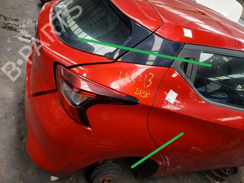 Sidevegg høyre NISSAN MICRA V (K14) 1.0 IG-T (92 hp) 32341253