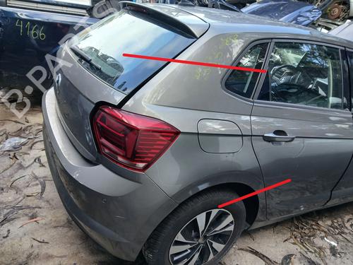 Bagstkærm Højre VW POLO VI (AW1, BZ1, AE1) 1.0 TSI (95 hp) 32351191