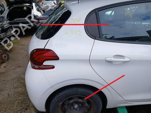 Used Right rear fenders PEUGEOT 208 I (CA_, CC_) 1.5 BlueHDI 100 (102 hp) 32390870