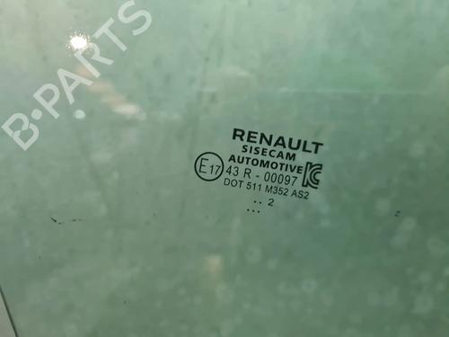 Front right door window RENAULT CLIO V (B7_) 1.5 Blue dCi 100 (B7AD) | BP32484625C19