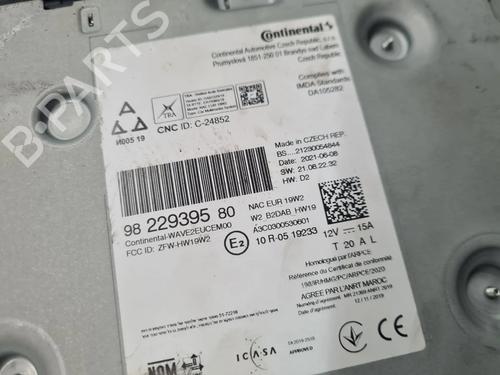 Radio CITROËN C3 III (SX) 1.5 BlueHDi 100 (SXYHYP, SXYHTU) | BP32493491E6 