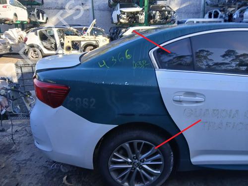 Parafango posteriore destro TOYOTA AVENSIS Saloon (_T27_) 1.8 VVT-i (ZRT271_, ZRT271R) (147 hp) 32656144