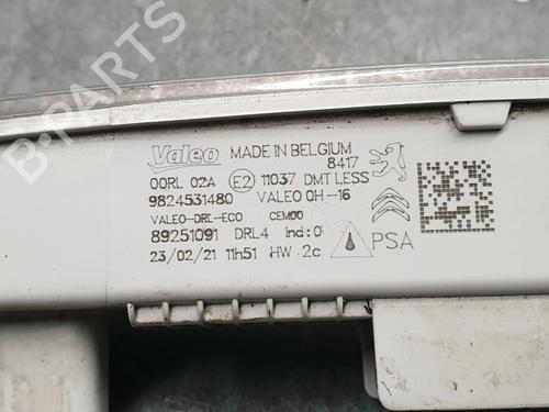 Right daytime light CITROËN JUMPY III Bus (V_) 2.0 BlueHDi 180 | BP32748961C103  - Image 7