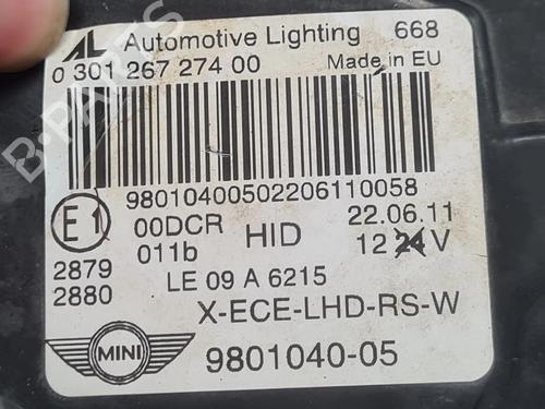 Right headlight MINI MINI COUNTRYMAN (R60) Cooper D ALL4 | BP32766329C29 - Image 10