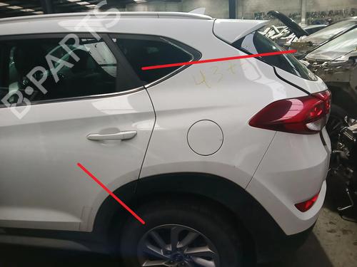 Guarda-lamas trás esquerdo HYUNDAI TUCSON (TL, TLE) 1.7 CRDi (141 hp) 32766340