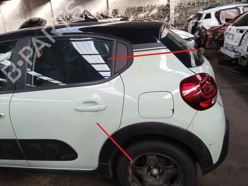 Guarda-lamas trás esquerdo CITROËN C3 III (SX) 1.2 VTi 82 (82 hp) 32772808