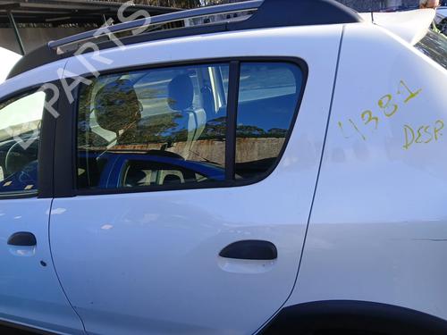 Used Left rear door Left rear door DACIA SANDERO II TCe 90 (B8M1, B8MA, B8AC) (90 hp) 32869631 32869631