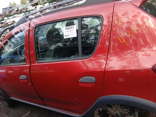 Dør venstre bagtil DACIA SANDERO II TCe 90 (B8M1, B8MA, B8AC) (90 hp) 33017141