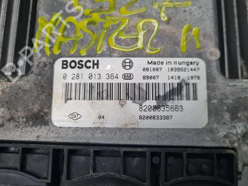 Engine control unit (ECU) RENAULT MASTER II Van (FD) 2.5 dCi (FD02) | BP33030124M57 - Image 5
