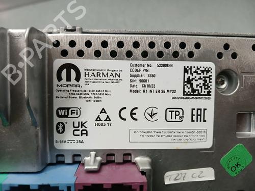 Radio ABARTH 500E Hatchback (332_) Scorpionissima | BP33245027E6  - Image 8