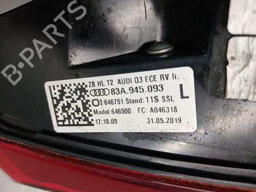 Left tailgate light AUDI Q3 (F3B) 45 TFSI quattro | BP32493515C79  - Image 7