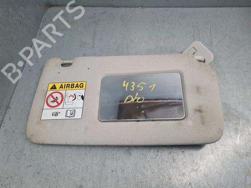 Used Right sun visor Right sun visor RENAULT KANGOO III MPV Blue dCi 75 (KJAA) (75 hp) 33432440 33432440