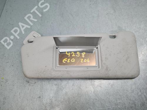 Used Left sun visor Left sun visor RENAULT ZOE (BFM_) ZOE (92 hp) 33438225 33438225