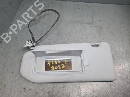 Used Left sun visor Left sun visor PEUGEOT 308 SW II (LC_, LJ_, LR_, LX_, L4_) 1.5 BlueHDi 130 (131 hp) 33438231 33438231