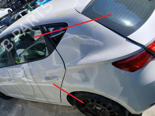 Bagskærm venstre Bagskærm venstre SEAT LEON (5F1) 1.6 TDI (110 hp) 33555254 33555254